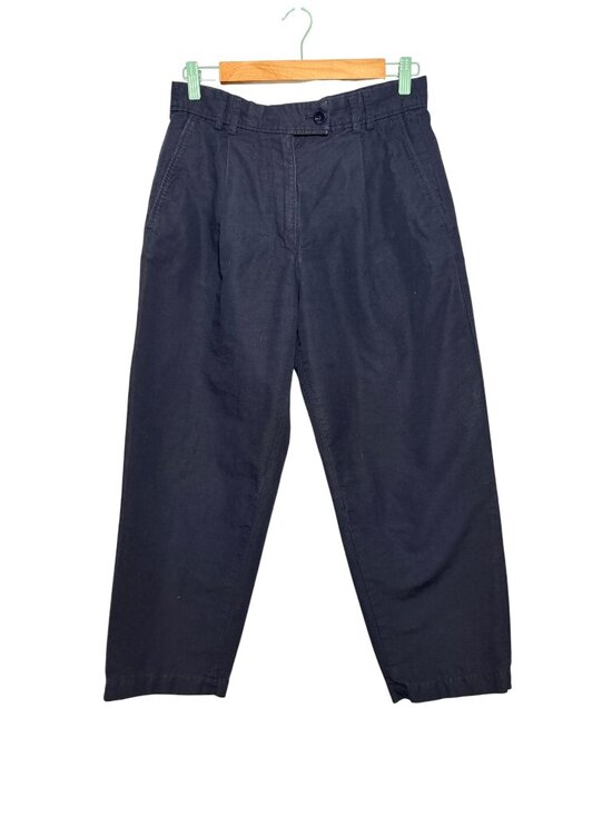 COS Pants - COS Navy Linen Cotton RelaxedTrousers Pants US 6